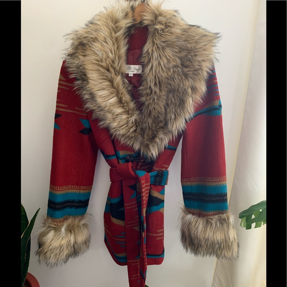 Tasha Polizzi Aztec Coat